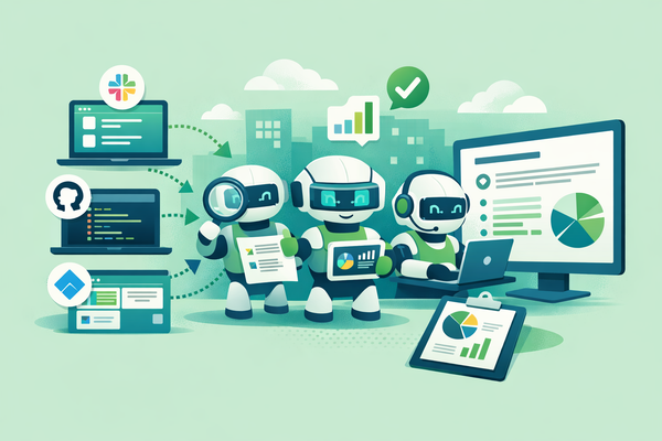 Orchestrating AI Agents for Automated Team Reporting